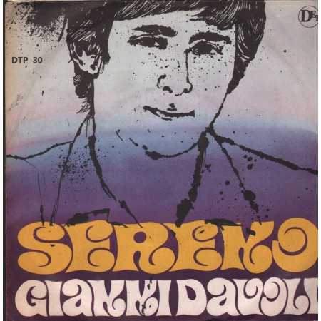 Gianni Davoli Vinile 7" 45 giri Sereno / Solo Chi È Solo / DET – DTP30 Nuovo