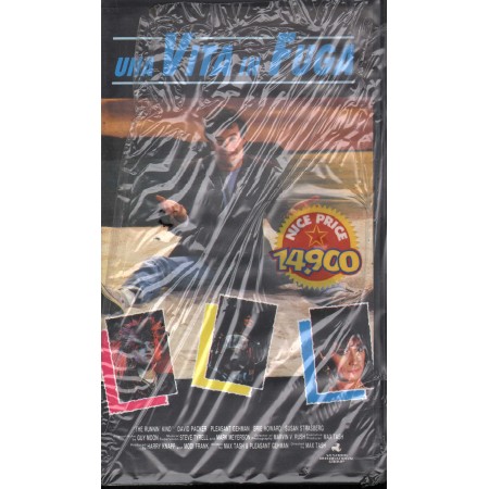 Una Vita In Fuga VHS Max Tash / 8001701209916 Sigillato
