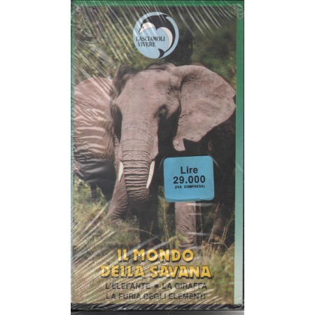 Il Mondo Della Savana VHS Various / 8010283300133 Sigillato