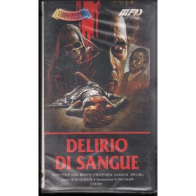 Delirio Di Sangue VHS Peter Storage / 015HOS080015 Sigillato