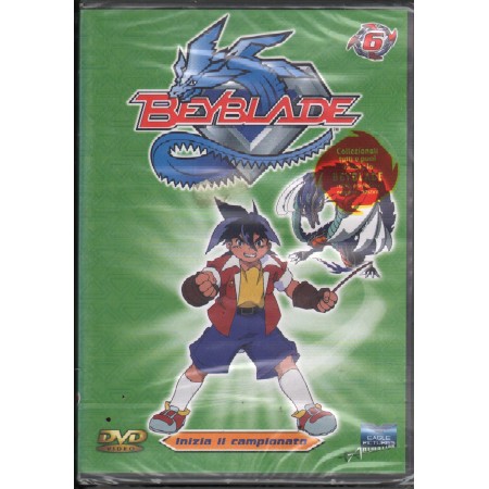 Beyblade Vol.6, Inizia Il Campionato DVD Toshifumi Kawase / 8031179908899 Sigillato