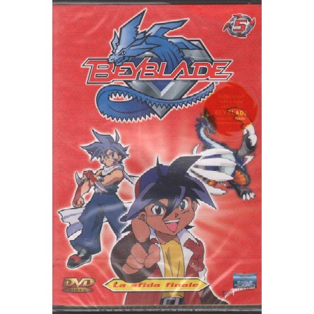 Beyblade, La Sfida Finale, Vol. 5 DVD Toshifumi Kawase / 8031179908882 Sigillato
