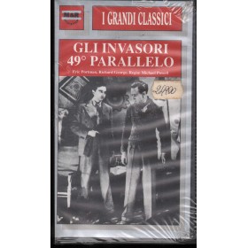 Gli Invasori 49 Parallelo VHS Michael Powell / 8014622001880 Sigillato
