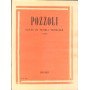 Pozzoli Sunto di Teoria Musicale I° Corso Libro Spartito Ricordi Nuovo