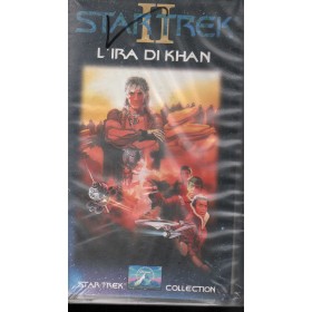 Star Trek II L'Ira di Khan VHS Nicholas Meyer Univideo - PVS70140 Sigillato