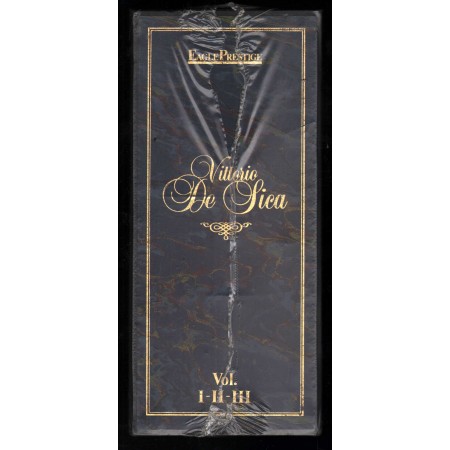 Vittorio De Sica Vol. I - II - III VHS Eagle Prestige Sigillato