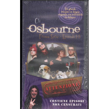 Gli Obsourne Prima Serie Ep. 1, 5 VHS Various Univideo - VJ0019 Sigillato