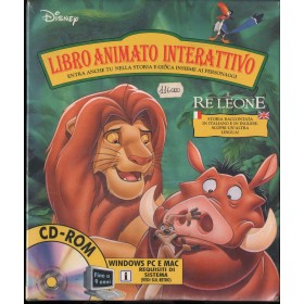 Libro Animato Interattivo Il Re Leone CD ROM Disney Interactive - GA1001 Sigillato