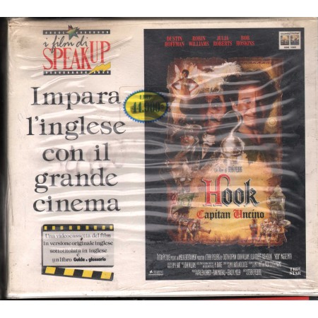 Speak Up Hook Capitan Uncino, Impara L' Inglese Con Il Grande Cinema VHS Steven Spielberg Sigillato