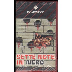 Sette Note In Nero VHS Lucio Fulci Univideo - 04142 Sigillato