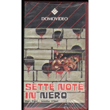 Sette Note In Nero VHS Lucio Fulci Univideo - 04142 Sigillato
