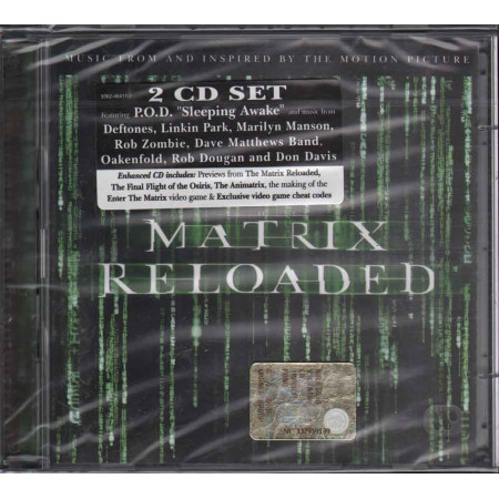 AA.VV. 2 CD The Matrix Reloaded OST Soundtrack Sigillato 0093624841128