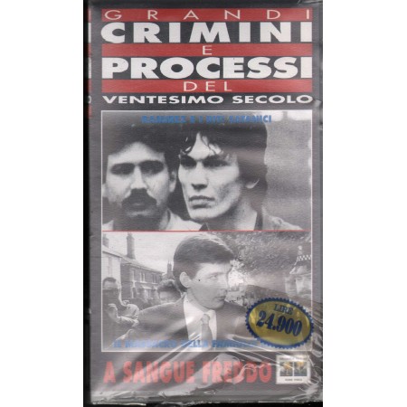 Grandi Crimini E Processi Del Ventesimo Secolo, A Sangue Freddo VHS CC70532 Sigillato
