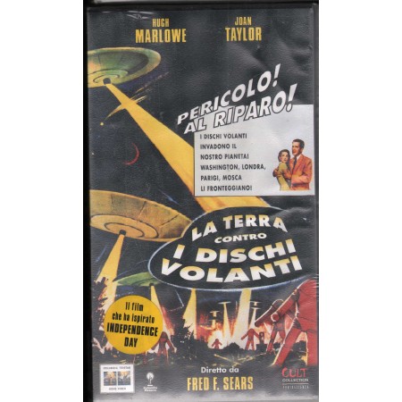 La Terra Contro I Dischi Volanti VHS Fred F. Sears Univideo - CC11022 Sigillato