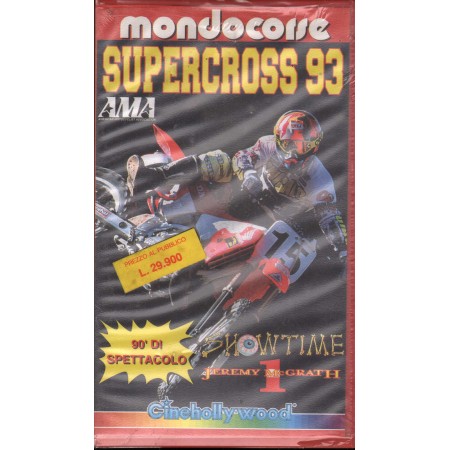 Supercross 93 VHS Mondocorse Univideo - CHV8156 Sigillato