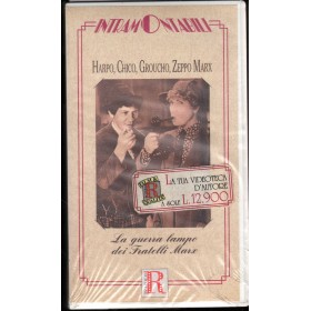 La Guerra Lampo Dei Fratelli Marx VHS Leo McCarey Univideo - I550 Sigillato