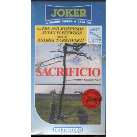 Sacrificio VHS Andrej Tarkovskij Univideo - DVJ2020 Sigillato