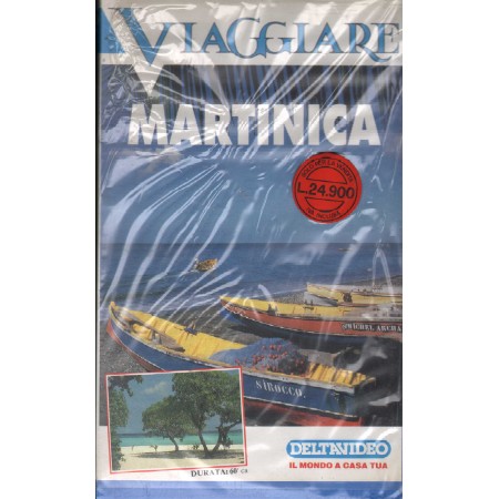 Viaggiare: Martinica VHS Pierre Brouwers Univideo - CD03660 Sigillato