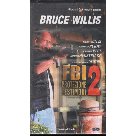 FBI: Protezione Testimoni 2 VHS Howard Deutch Univideo - A21SF05591 Sigillato