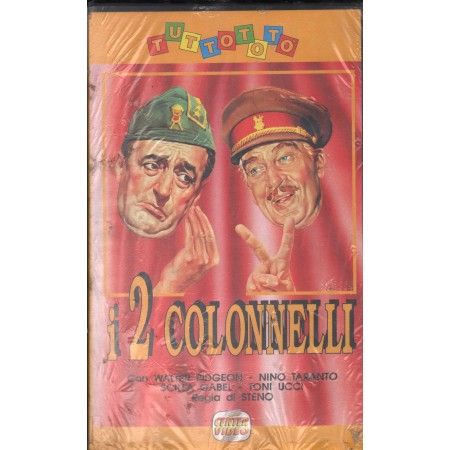 Tutto Toto, I Due Colonelli VHS Steno Univideo - V2C Sigillato