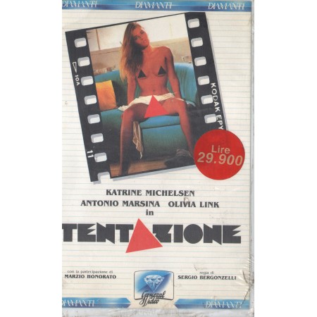 Tentazione VHS Sergio Bergonzelli Univideo - 029Z962 Sigillato