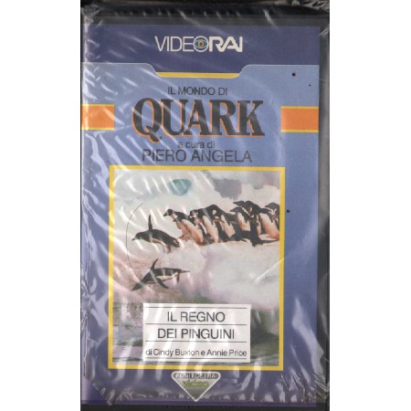 Il Mondo Di Quark, Il Regno Dei Pinguini VHS Piero Angela Univideo - VRI5004 Sigillato