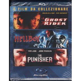 Cofanetto, Ghost Rider,Hellboy, The Punisher BRD Sony - BD193930 Sigillato