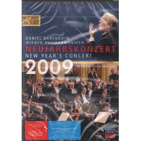 Barenboim, Wiener Philharmoniker DVD Neujahrskonzert 2009 Decca – 0743317 Sigillato