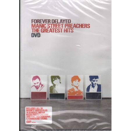Manic Street Preachers DVD Forever Delayed - The Greatest Hits Epic – 2017769 Sigillato