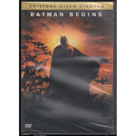 Batman Begins DVD Christopher Nolan Sony - Z859415 Sigillato