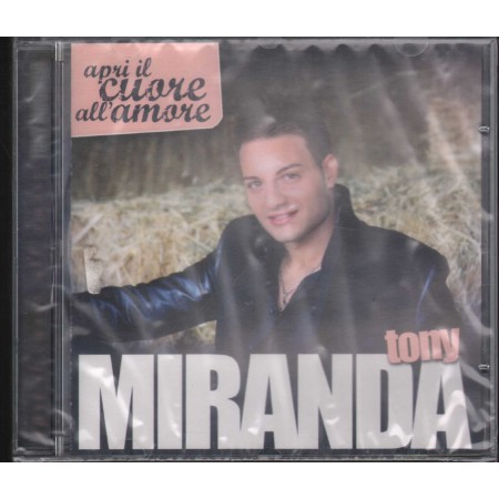 Tony Miranda CD Apri Il Cuore All'Amore Zeus Record – GD93012 Sigillato