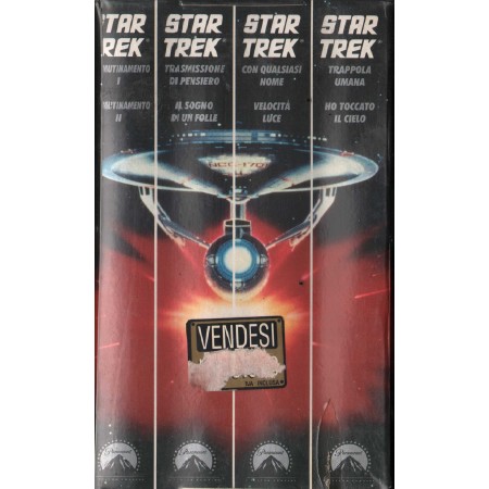Star Trek Vol. 6 Cofanetto VHS Paramount – PVS70525 Sigillato
