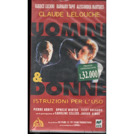 Uomini E Donne, Istruzioni Per L'Uso VHS Claude Lelouch Univideo – 22475 Sigillato