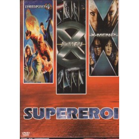 Supereroi, X-Men, X-Men 2, I Fantastici 4 DVD Singer, Story Universal - 31365CC Sigillato