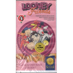 Looney Friends Vol. 4 VHS Univideo – PIV12602 Sigillato