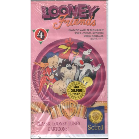 Looney Friends Vol. 4 VHS Univideo – PIV12602 Sigillato