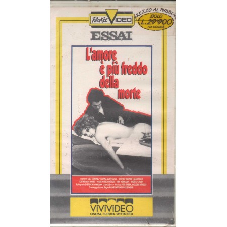 L' Amore E' Piu' Freddo Della Morte VHS Rainer Werner Fassbinder Univideo – DKVS007022 Sigillato