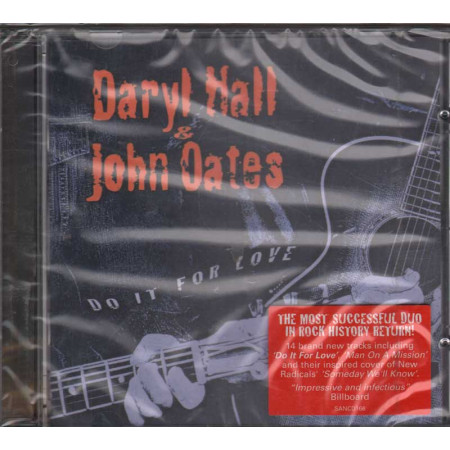 Daryl Hall John Oates  CD Do It For Love Nuovo Sigillato 5050159016624