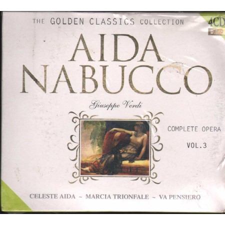 Various CD The Golden Classic Collection - Aida-Nabucco Azzurra - CLA4003 Sigillato