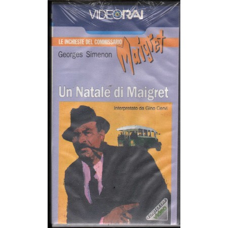 Commissario Maigret, Un Natale Di Maigret VHS Mario Landi Univideo – VRN2092 Sigillato