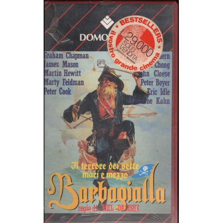 Barbagialla, Il Terrore Dei Sette Mari E Mezzo VHS Mel Damski Univideo - 36010 Sigillato