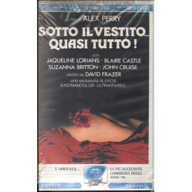 Sotto Il Vestito Quasi Tutto VHS David J. Frazer Univideo - 029Z614 Sigillato