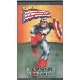 Capitan America, Il Dormiente Si Svegliera' Vol. 7 VHS Univideo - EHVVDST00187 Sigillato
