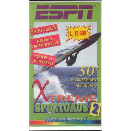 Xtreme Sportgags 2 VHS Various Univideo - CHV7136 Sigillato