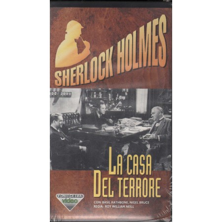 Sherlock Holmes, La Casa Del Terrore VHS Roy William Neill Univideo - FCVA5006 Sigillato