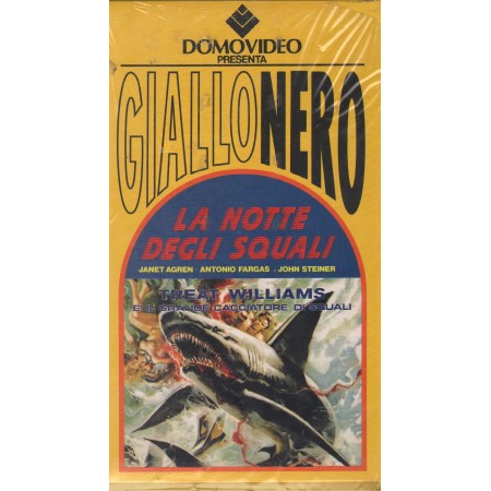 La Notte Degli Squali VHS Tonino Ricci Univideo - 83474G1 Sigillato