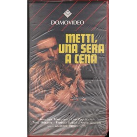 Metti, Una Sera A Cena VHS Giuseppe Patroni Griffi Univideo - 14148 Sigillato