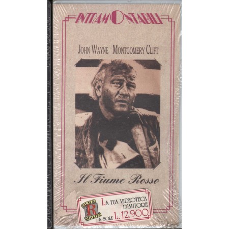 Il Fiume Rosso VHS Howard Hawks Univideo - I545 Sigillato