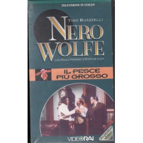 Nero Wolfe: Il Pesce Piu Grosso VHS Giuliana Berlinguer Univideo - VRN2146 Sigillato