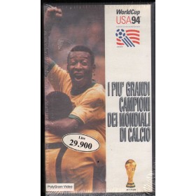 World Cup Usa 94: I Piu' Grandi Campioni Dei Mondiali Di Calcio VHS Univideo - 6308223 Sigillato